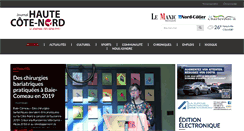 Desktop Screenshot of journalhcnouest.com
